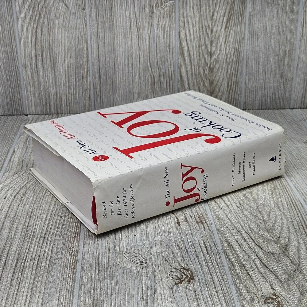 Joy of Cooking 1997 Hardcover Cookbook Irma Rombauer Becker Scribner 0684818701